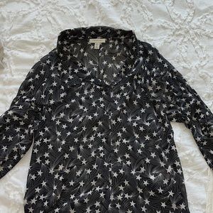 Topshop star blouse